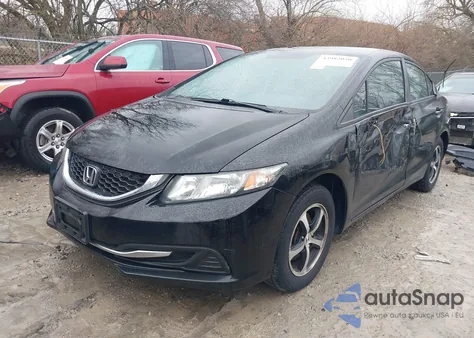 2015 Honda Civic Se z USA, uszkodzony, nr VIN 19XFB2F78FE029217